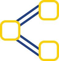 partager la conception d'icônes vectorielles vecteur