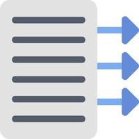 conception d'icônes vectorielles de ressources d'information vecteur