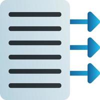 conception d'icônes vectorielles de ressources d'information vecteur