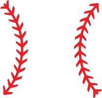 point de baseball forme vector art clipart isolé