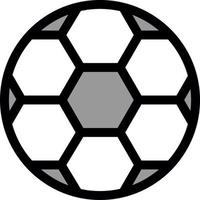 conception d'icône de vecteur de football