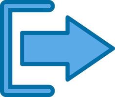 déconnectez-vous de la conception d'icônes vectorielles vecteur