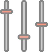 conception d'icône de vecteur de curseurs