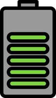 conception d'icône de vecteur de batterie