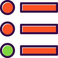 conception d'icône de vecteur de menu