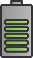 conception d'icône de vecteur de batterie