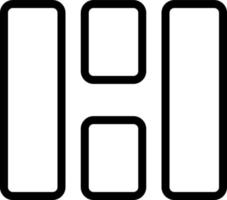 conception d'icône de vecteur de grille