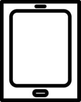 conception d'icône de vecteur de tablette