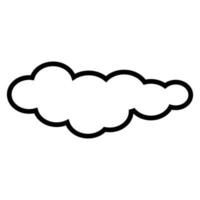 vecteur de logo nuage