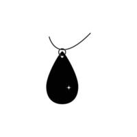 logo collier noir vecteur