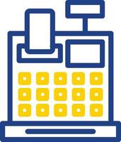 conception d'icône de vecteur de caisse enregistreuse