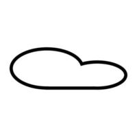 vecteur de logo nuage