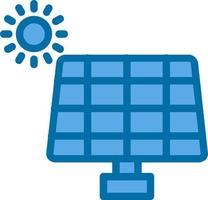 conception d'icône de vecteur de panneau solaire