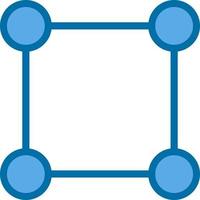 partager la conception d'icône vectorielle carrée alt vecteur