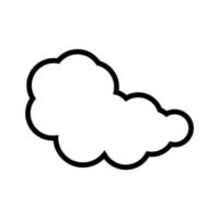 vecteur de logo nuage