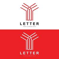 logo de lettre t, vecteur de style lettre moderne, conception adaptée aux marques de produits avec lettre t