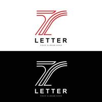 logo de lettre t, vecteur de style lettre moderne, conception adaptée aux marques de produits avec lettre t