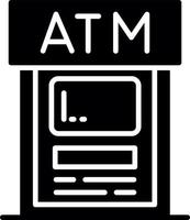 conception d'icône créative atm vecteur