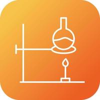 expérience unique sur l'icône de la ligne vectorielle de la chaleur i vecteur