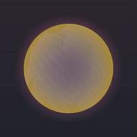 icône de la planète mercure de l'espace, style isométrique vecteur