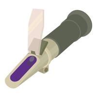 icône de spectrophotomètre, style cartoon vecteur