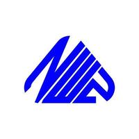 conception créative du logo de lettre nwz avec graphique vectoriel, logo simple et moderne nwz. vecteur