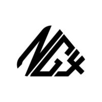 conception créative du logo de lettre ngx avec graphique vectoriel, logo ngx simple et moderne. vecteur