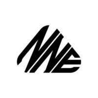 conception créative de logo de lettre nne avec graphique vectoriel, logo nne simple et moderne. vecteur