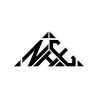 conception créative du logo de la lettre nhe avec graphique vectoriel, logo simple et moderne de la nhe. vecteur