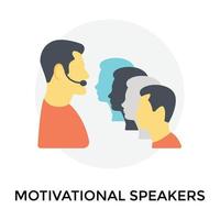 discours de motivation à la mode vecteur