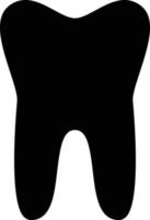 illustration vectorielle de dents sur fond. symboles de qualité premium. icônes vectorielles pour le concept et la conception graphique. vecteur