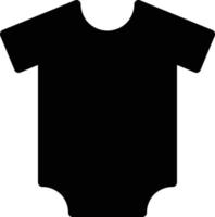 illustration vectorielle de costume de bébé sur un fond. symboles de qualité premium. icônes vectorielles pour le concept et la conception graphique. vecteur