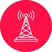 conception d'icône créative d'antenne vecteur