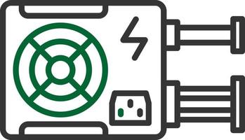 conception d'icône créative d'alimentation vecteur