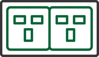 conception d'icône créative socket vecteur