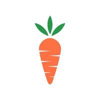 logo vectoriel abstrait carotte