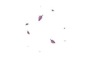 texture de doodle vecteur violet clair, rose.