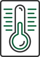 conception d'icône créative thermomètre vecteur