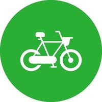 conception d'icône créative de vélo vecteur