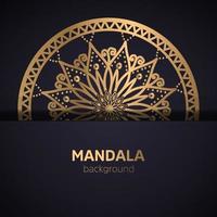 la conception de mandala peut être utilisée pour la méditation et la prière, ainsi que pour la décoration. vecteur