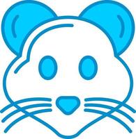 conception d'icône créative de souris vecteur