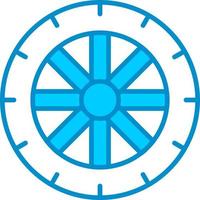 conception d'icône créative de roue vecteur