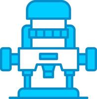 conception d'icône créative de machine de routeur vecteur