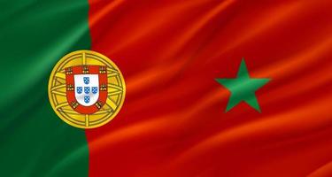 modèle de tableau de score du jeu portugal contre maroc. illustration vectorielle 3d vecteur