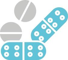 conception d'icône de vecteur de pilules