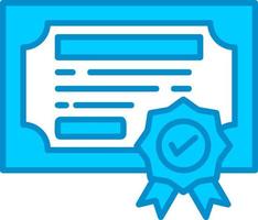 conception d'icône créative de certification vecteur