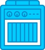 conception d'icône créative de boîte d'amplificateur vecteur