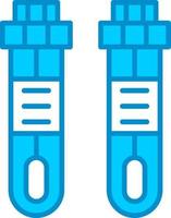 conception d'icône créative de test sanguin vecteur