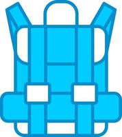 conception d'icône créative de sac de voyage vecteur