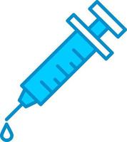 conception d'icône créative de seringue vecteur